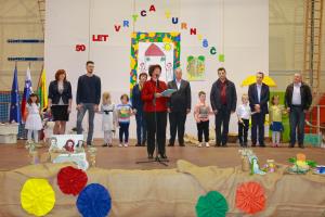 Prireditev ob 50. obletnici vrtca Turnišče 31